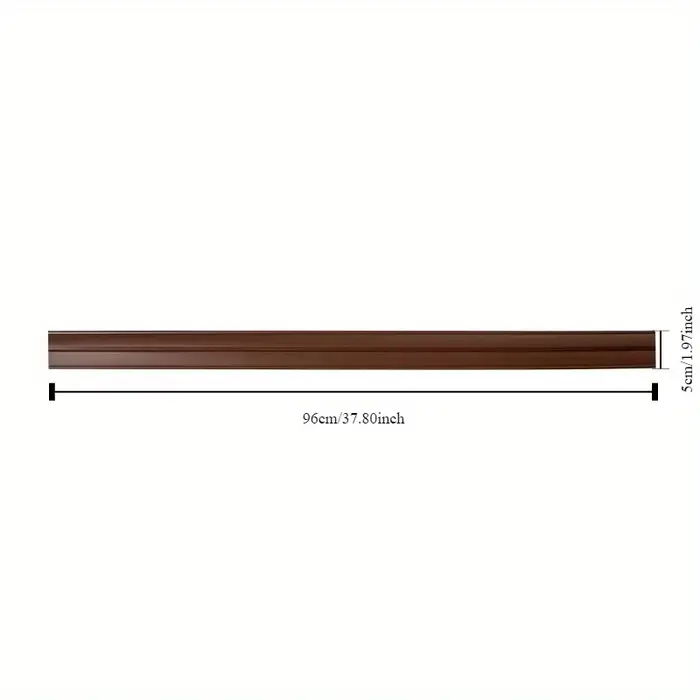 1 pièce Bande d'étanchéité isolante pour bas de porte, anti-poussière et anti-bruit, protection cont