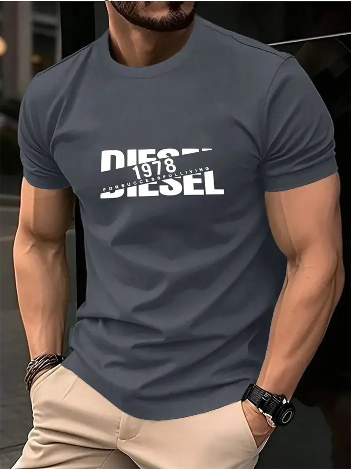 Nouveau t-shirt tendance pour homme, t-shirt noir, t-shirt d'été confortable, t-shirt à manches cour