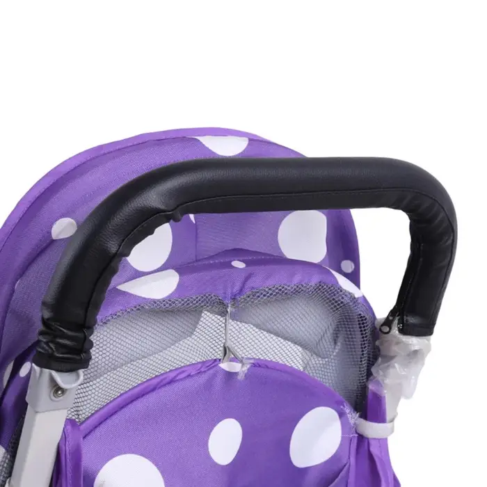 1/2 pièces bébé poussette accessoires accoudoirs couverture en cuir PU fermeture éclair universel ét