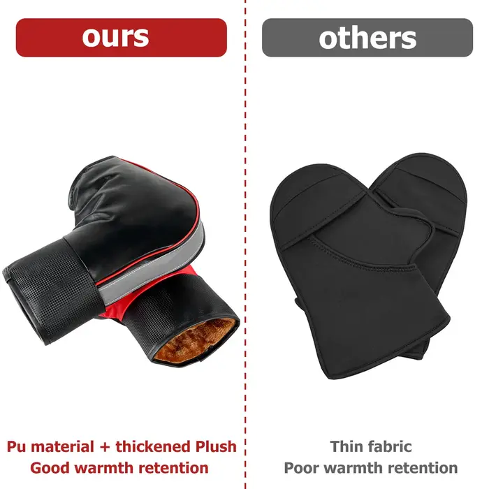 Manchons de guidon de moto pour scooter, protection, optique, poignée chaude, manchon de guidon, éta