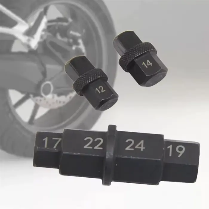 Adaptateur de douille de broche d'appellation hexagonal Allen pour moto, outil de retrait d'opathie,
