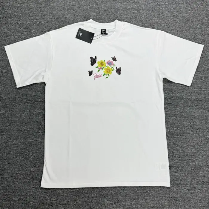 T-shirt PATTA de haute qualité, mode américaine, photo réelle, pour hommes, femmes, couple, haut à m