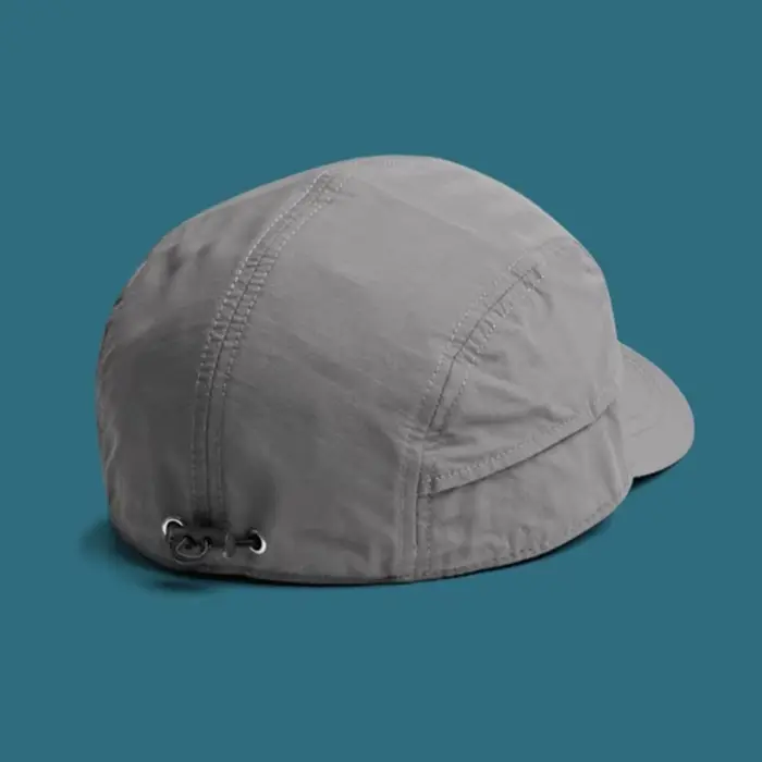Casquette de baseball à bords courts de couleur unie, légère, en polyester à séchage rapide, fermetu