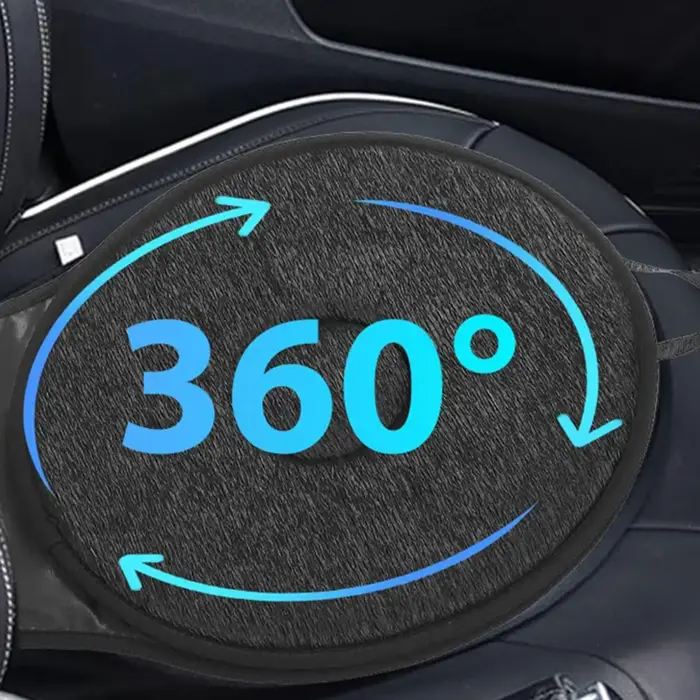 Coussin de siège pivotant antidérapant pour voiture tapis de siège auto disque pivotant pour personnes âgées camion SUV véhicule fauteuil sécurité confortable