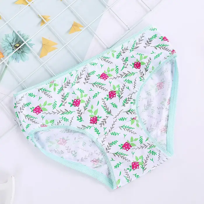 1/3/6/12 pièces 100% coton culottes ensembles filles enfants slips courts sous-vêtements pour enfant