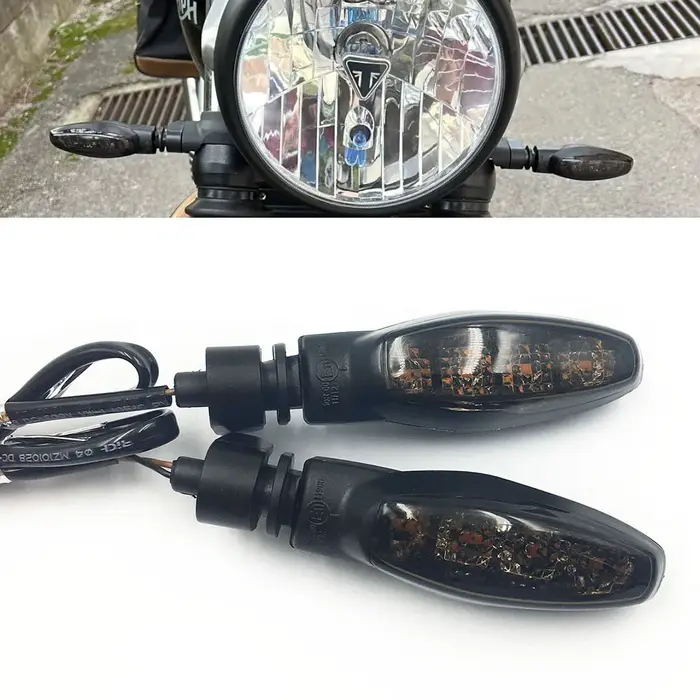 Clignotant LED pour Moto Tiger 800 900 1050 1200 XC Poly DayRequiStreet Triple 675 765 ROCKET, 3 Vit