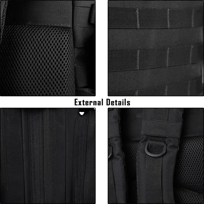 25L 35L 45L sac à dos tactique pour hommes Sports de plein air voyage salle de sport randonnée Bug O