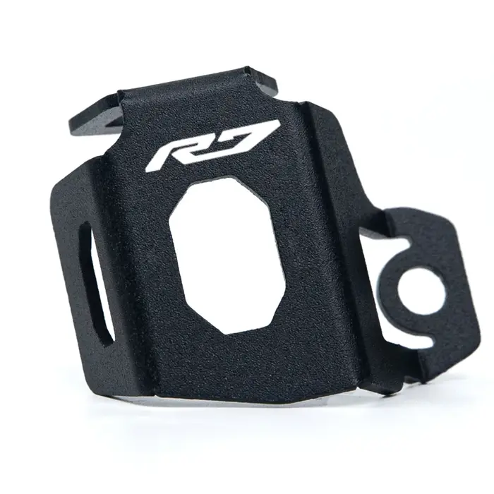 Couvercle de liquide de frein arrière en alliage d'aluminium CNC, couvercle de protection pour moto 