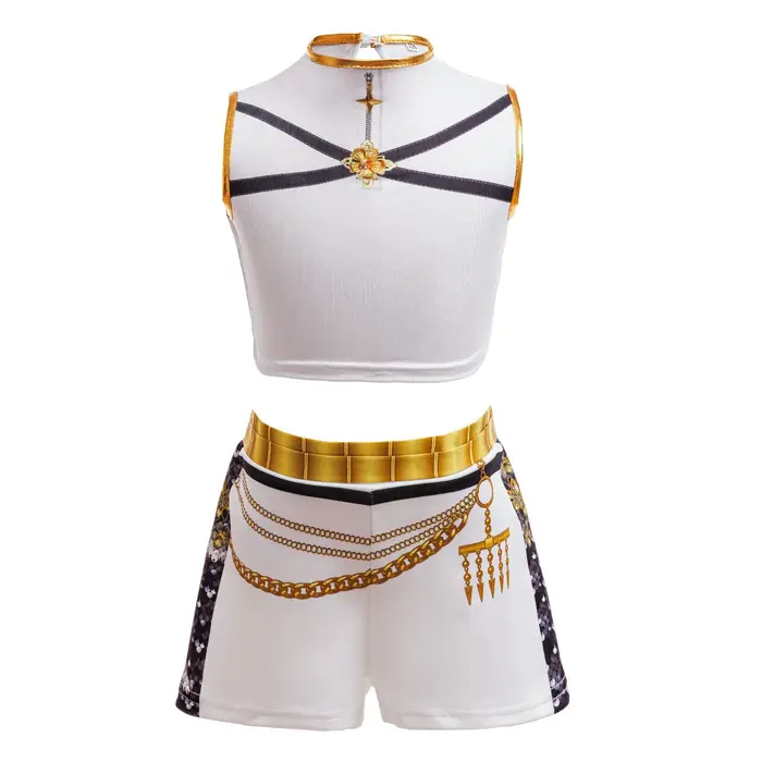4 5 6 7 8 9 10 11 12 ans K-POP filles vêtements ensembles Cosplay 3 pièces filles costumes Version c