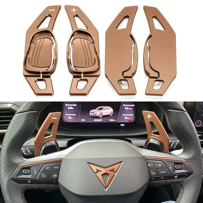 Palettes de changement de vitesse au volant de voiture, Extension DSG, accessoires de style pour Cup