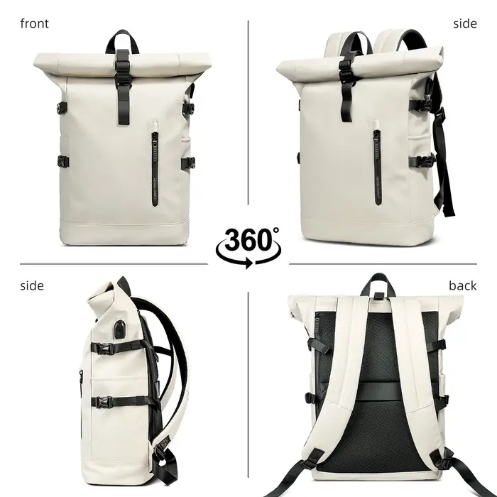 Heroic Knight – sac à dos de voyage pour femmes, sac à dos à rabat, étanche, grande capacité, pour h