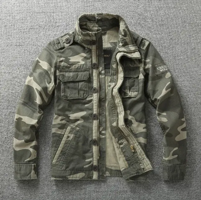 Veste de Camouflage pour hommes, Style tactique militaire, salopette classique, tendance, assortie à