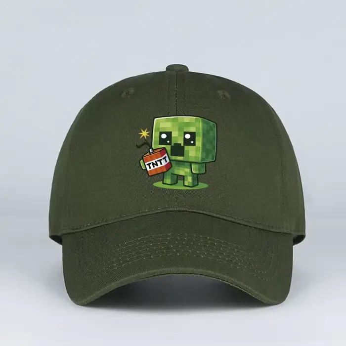 Casquette de baseball à motif Creeper |   Casquette Hip-Hop unisexe, légère et ajustée, idéale pour 