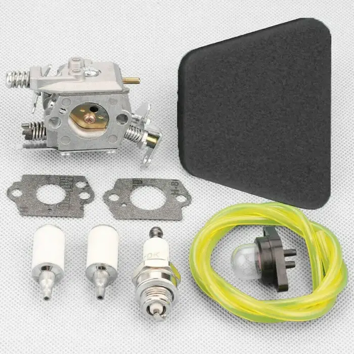 Kit de carburateur de tronçonneuse pour Partner 351 352 370 371 Poulan 2050 2055 2115 2150 2175 McCu