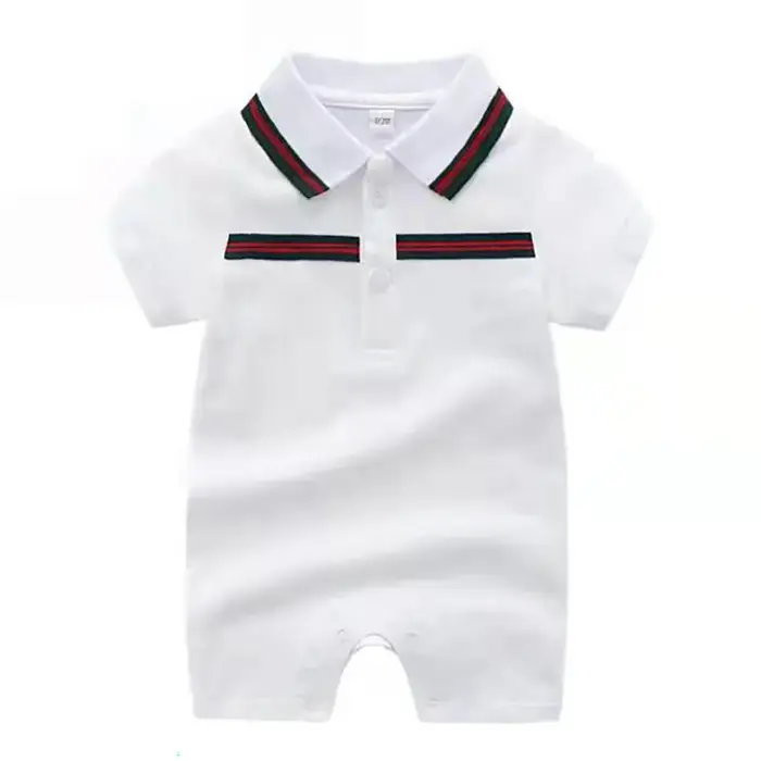 IURNXB bébé barboteuse à manches courtes garçons infantile Gentleman smoking combinaison nouveau-né 