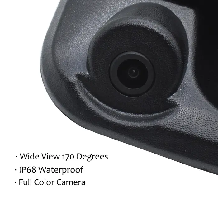 Caméra de recul avec poignée de hayon, avec câblage, pour Ford F150 F250 F350 F450 F550 2004 – 2014 