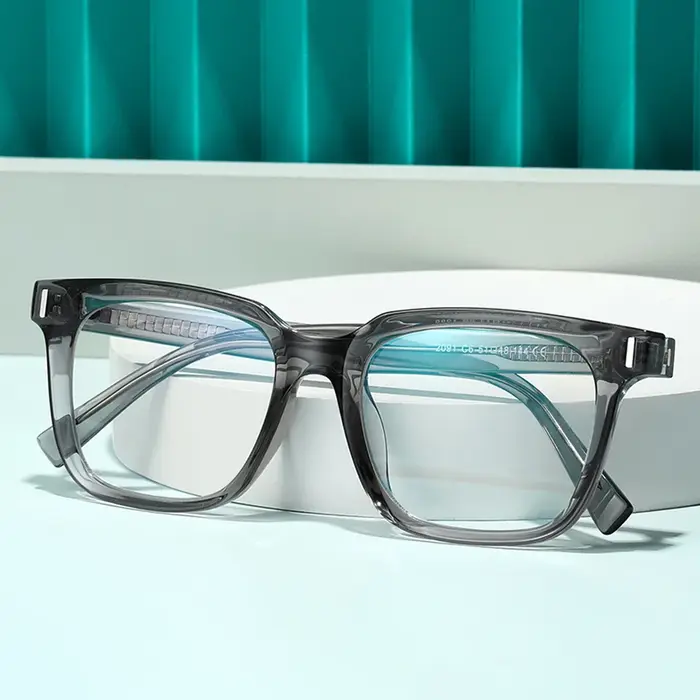 Kachawoo anti lumière bleue lunettes TR90 acétate hommes lunettes carrées cadre pour femmes tendance