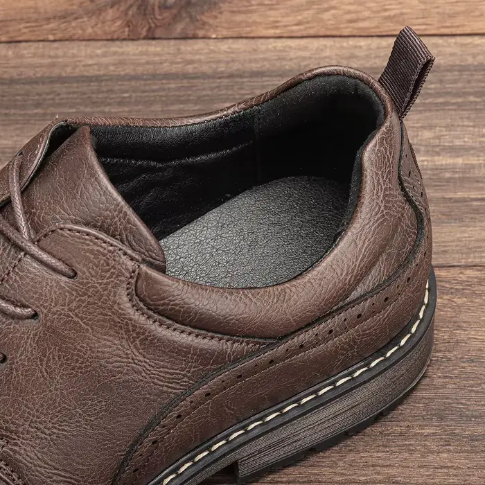 Hommes chaussures décontractées marque de mode confortable 2025 chaussures en cuir # KD826