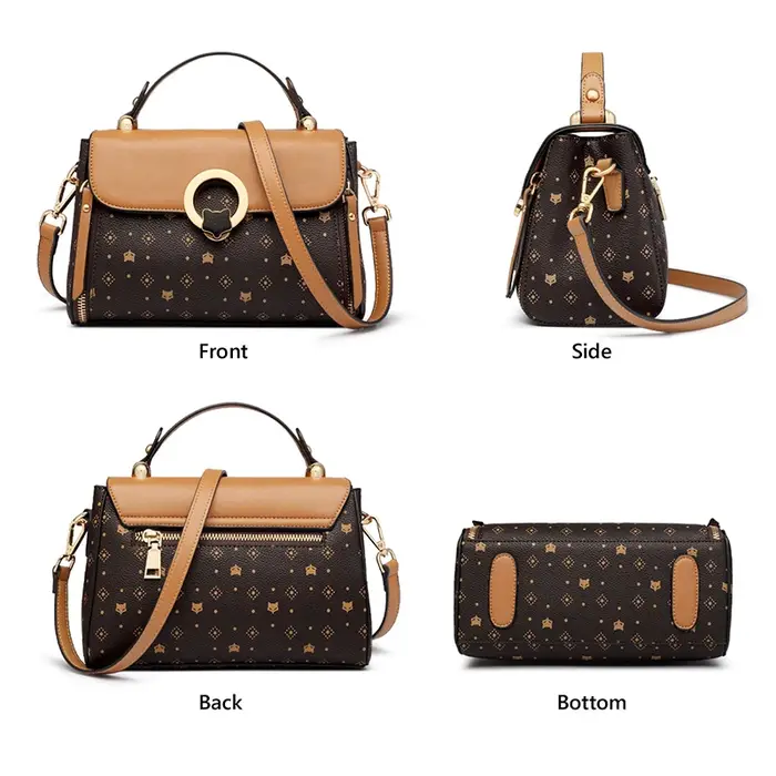 Sac à bandoulière FOXER pour femme, sac fourre-tout vintage de luxe, sac à main tendance 2026, sac b
