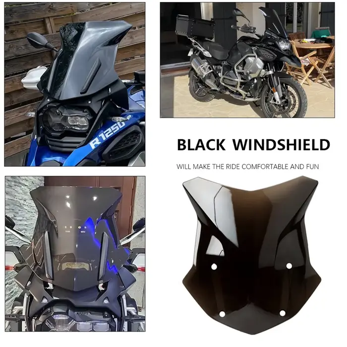 Runder-Pare-Brise GS R 1200 GS LC R1250GS ADV Adventure, Pièces de Protection d'Écran pour BMW R1250