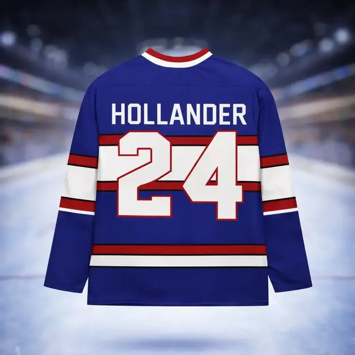 Maillot de hockey inspiré de la rivalité, maillot de hockey Ilya Rozanov Shane Hollander, t-shirt, m