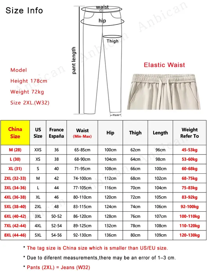 Pantalon de survêtement droit pour hommes, jambes larges, en coton, avec cordon de serrage, pantalon