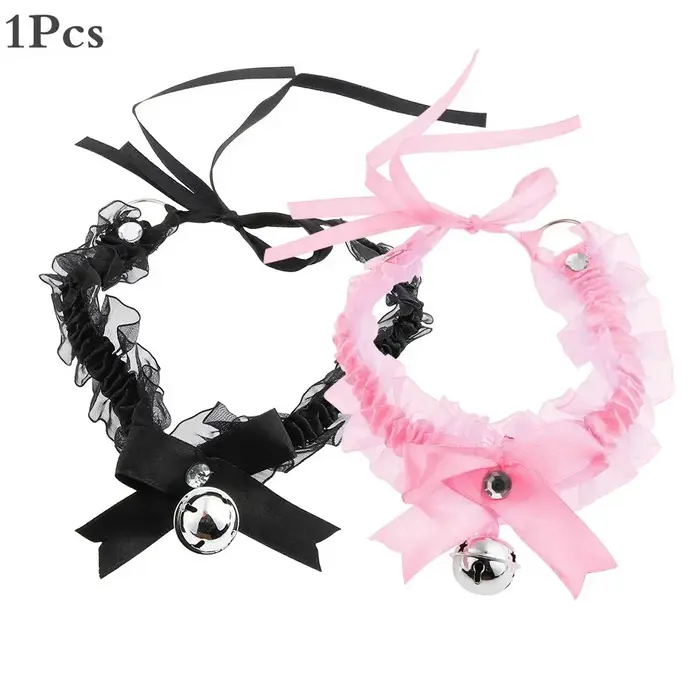 Collier esthétique en dentelle pour femmes, ras du cou avec nœud papillon, mignon, gothique, Simple,