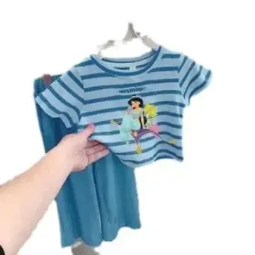 Ensemble de Vêtements Princesse pour Filles 2026 Nouvelle Collection Été Coréenne – Ensemble Enfant 