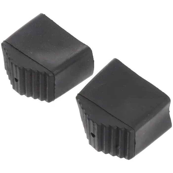 Couvre-pieds d'échelle en caoutchouc, 2 pièces, coussinets antidérapants, pieds de meubles pliables,