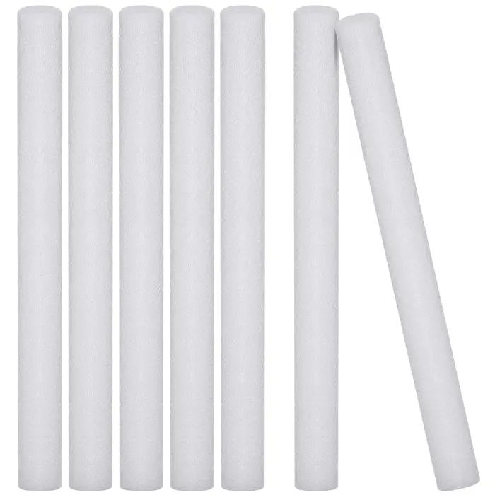 Poignées en mousse pour housse de canapé, barre de fixation, bâtons de couverture de canapé blancs é