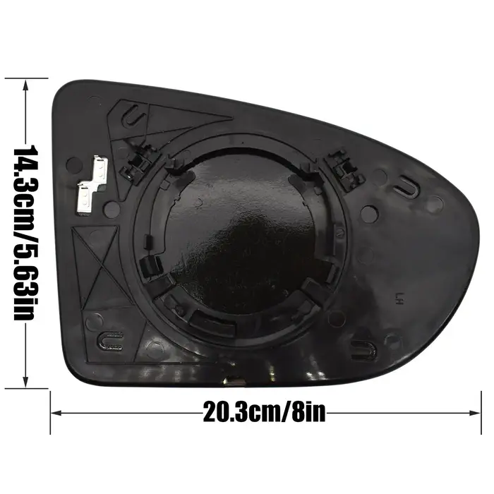 Pour Nissan Qashqai + 2/Dualis J10 Dci 2007 - 2014 paire gauche droite porte côté aile miroir verre 