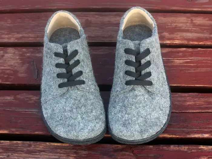 Tonglepao-Chaussures de sport en feutre de laine pour femmes, plates, douces, à semelle fine, larges