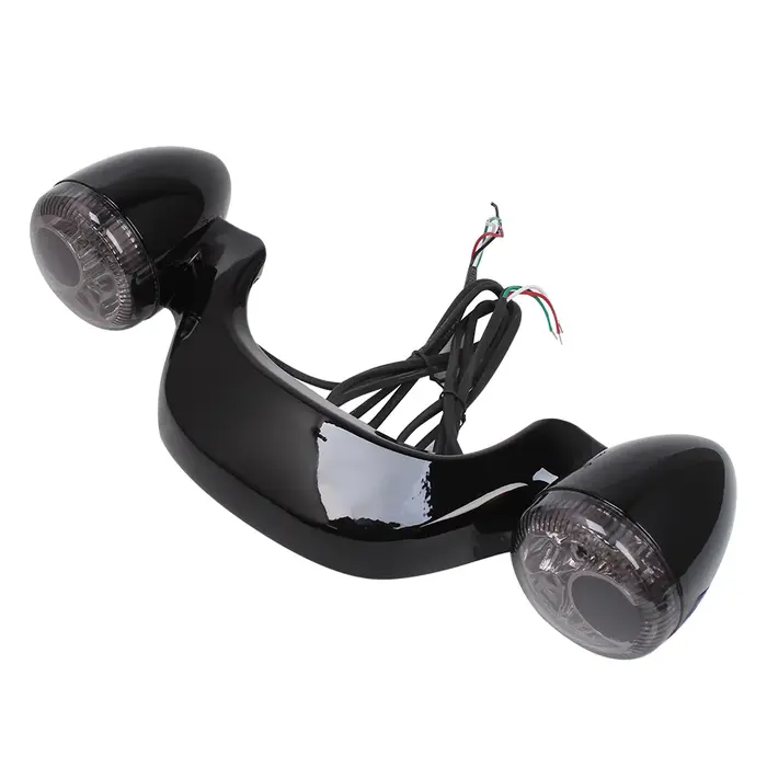 Clignotant arrière LED pour motos, barre lumineuse de stop, pour Harley Touring Street Road Glide CV