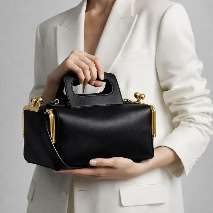 Sac de voyage élégant de couleur unie, sac de luxe de grande capacité en cuir, sacs à couches pour f