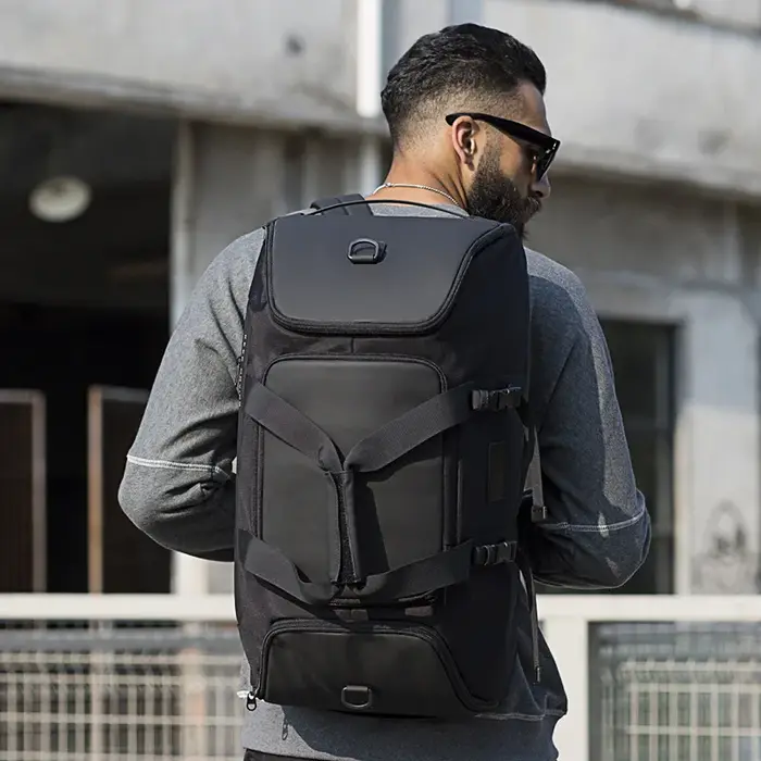BANGE sac de sport pour hommes valise multifonction sac à dos grand étanche Anti-taches hommes sac d