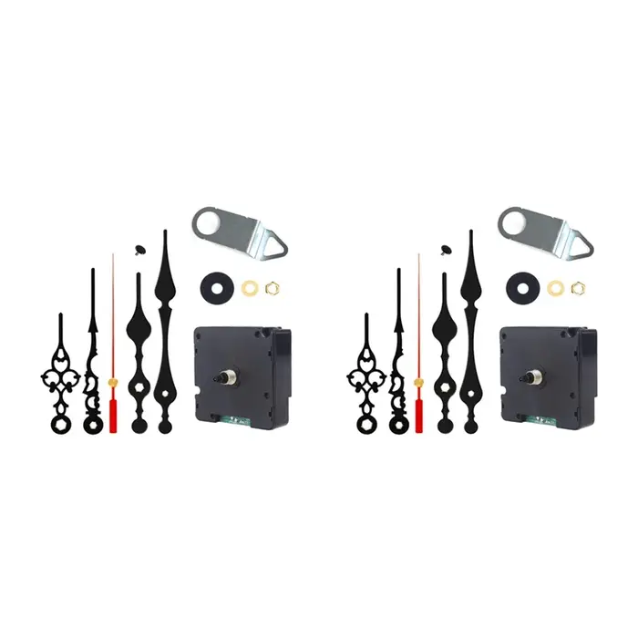 Kit de Mécanisme de Mouvement d'Horloge Silays euse Radio 2 Pièces, Mode de Signal DCF Allemand avec
