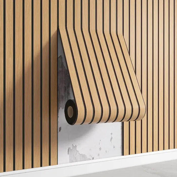 1 rouleau de Grille auto-adhésive 3D stéréo Concave et convexe panneaux muraux salon fond mur décora