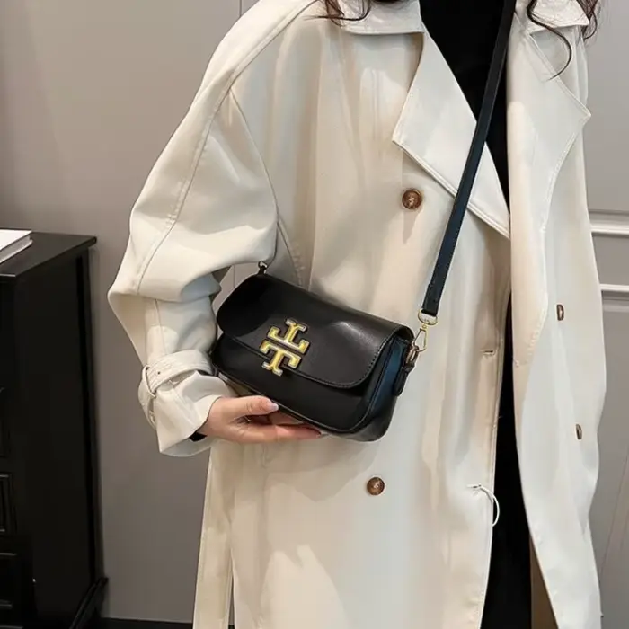 Sacs à couches classiques et simples pour femmes, sac à main en cuir élégant de créateur, vintage, m