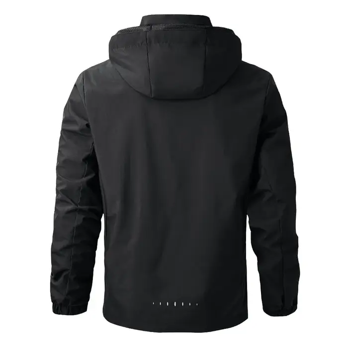 Veste de pluie imperméable légère pour hommes, imperméable d'extérieur à capuche, veste coupe-vent d