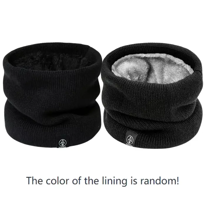 Écharpe Snood unisexe en cachemire solide pour hommes et femmes, anneau de cou, optique chaude, mode