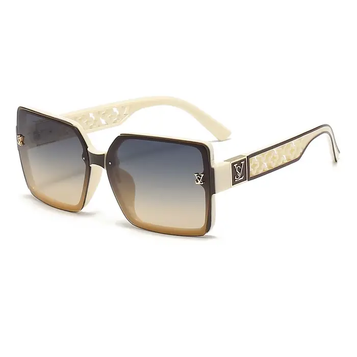 Nouvelles Lunettes de Soleil Glamour 2026 pour Femmes et Hommes – Design Oversize Tendance, Verres C