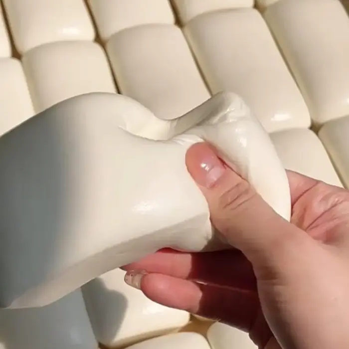 Jouet à presser en forme de gâteau au yaourt Taba Squishy, jouet sensoriel à montée lente, anti-stre