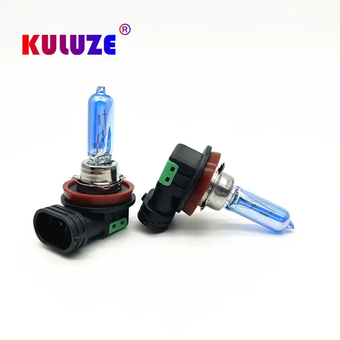 KULUZE 2 pièces H11 55W 12V cristal Super blanc ampoules halogènes antibrouillard haute puissance ph