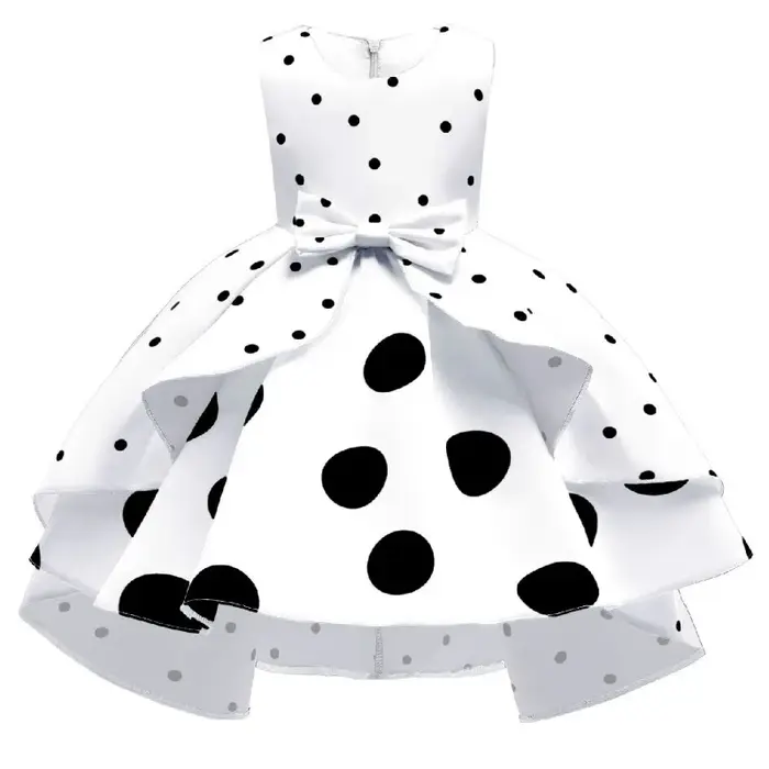 Robe fleurs rayures petite fille princesse fête cérémonie mariage Noël anniversaire élégante enfants vêtements occassions spéciales