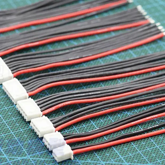 Câble de chargeur d'équilibre de batterie Lipo, 5 pièces/lot, 1S 2s 3s 4s 5s 6s, connecteur IMAX B6,