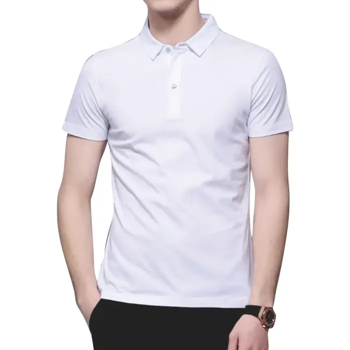 Polo à Manches Courtes pour Homme et Femme, Vêtement d'Extérieur, Décontracté et Solide, Nouvelle Co
