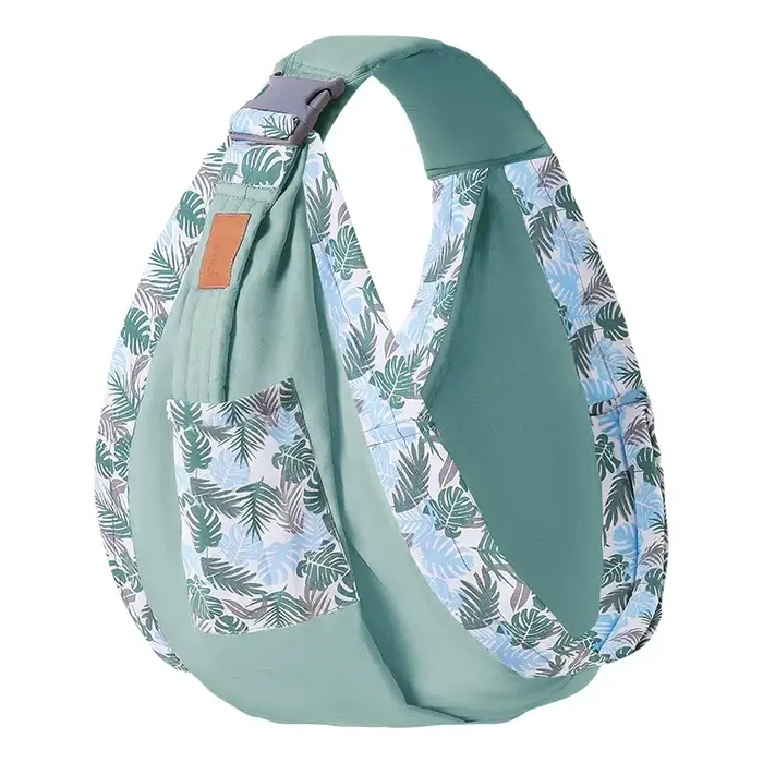 Écharpe pour nouveau-né, double usage, couverture d'allaitement pour bébé, tissu en maille, porte-bé