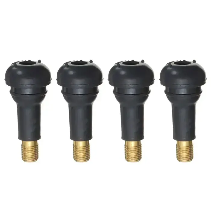 Tige de Valve en caoutchouc, tube de Valve en caoutchouc universel, buse Tubeless avec noyau de Valv
