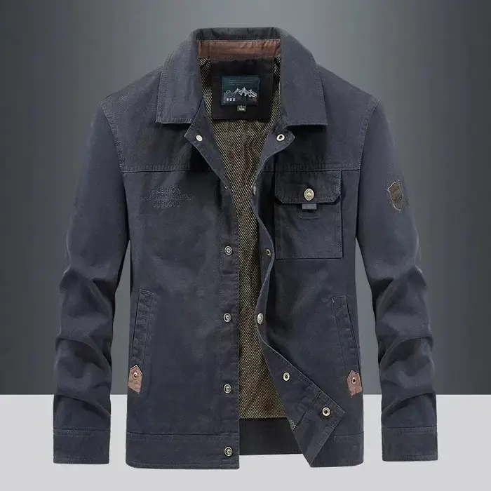 Vestes tactiques rétro imperméables pour hommes, manteau coupe-vent multi-poches, veste militaire fi