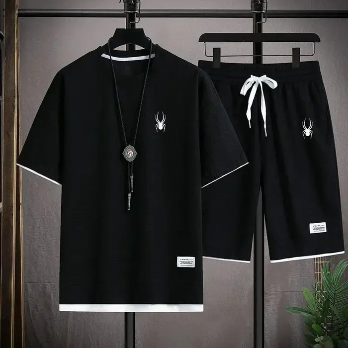 T-shirt à Manches Courtes pour Homme, Décontracté, Mode Coréenne, Été